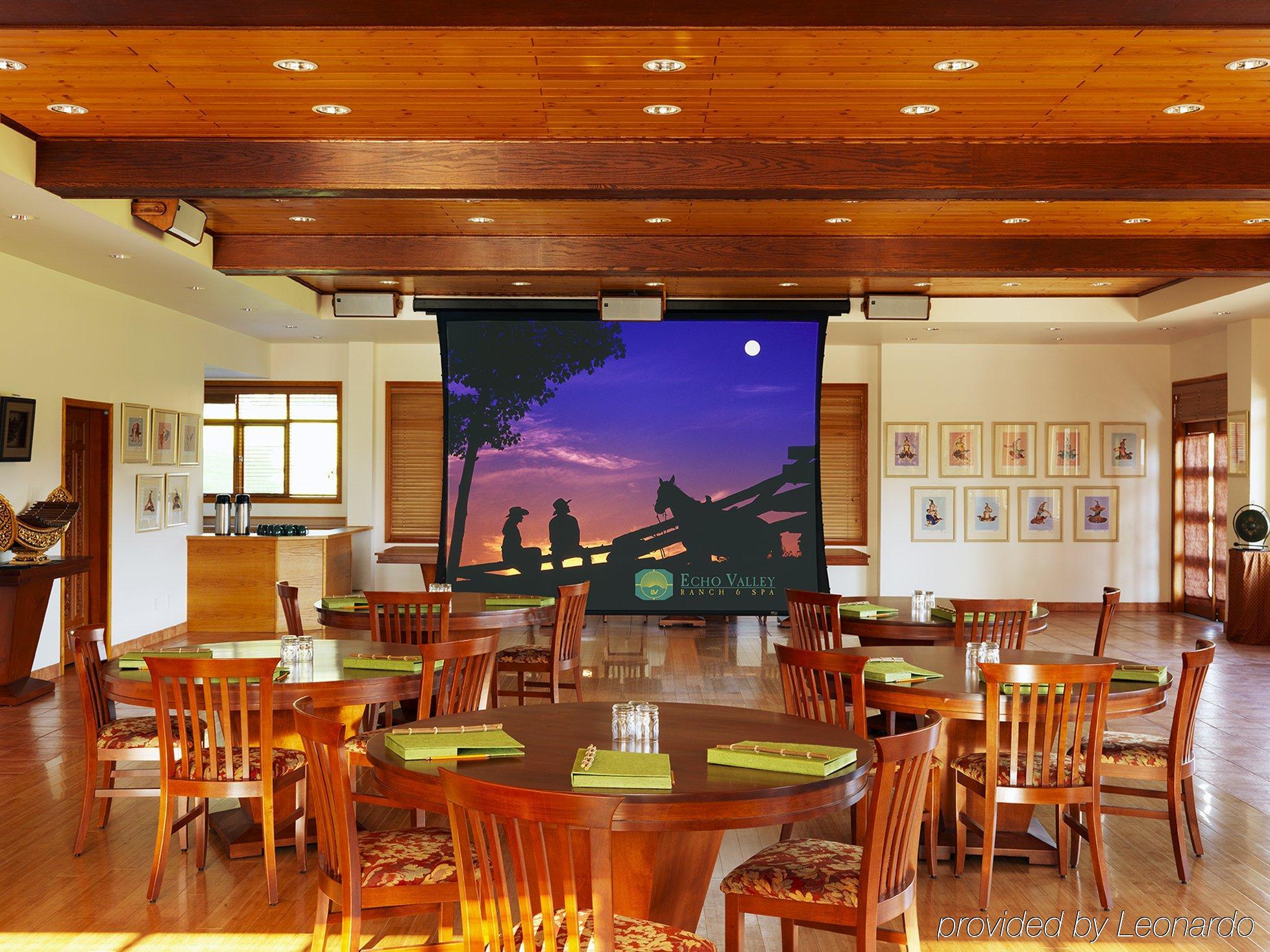 Echo Valley Ranch And Spa Clinton Restaurant photo